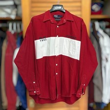 Vintage Ralph Lauren Polo CP RL-93 US-Polo 1993 Anchor Embroidered Sailing Shirt picture