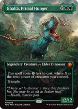 x1 Ghalta, Primal Hunger - Foil - Borderless M MTG Commander: Foundations M/NM, picture