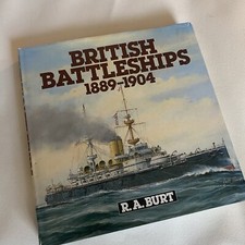 British Battleships, 1889-1904 by R. A. Burt (Hardcover) picture