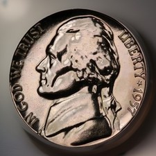1957 5 Full Steps Gem Proof Jefferson Nickel | Beauties FAST SHIPPING picture