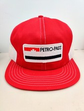 Vtg Petro Pass Canada Gas oil Patch Trucker Hat Snapback Cap Vintage NOS New picture