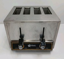 Holman/ Star Model 9A-BT4-240V Pop-Up Toaster 4 Compartment *240Volts* UNTESTED picture