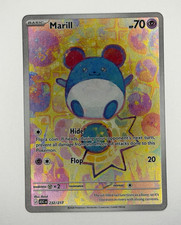 Pokemon TCG Marill Illustration Rare Holo Full Art 232/217 Journey Together EN picture