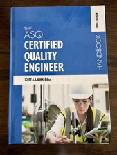 The ASQ Certified Quality Engineer Handbook, 5th Edition (Latest) picture