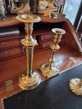 vintage brass candlesticks Set Of 4 picture