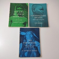 Vintage Case Studies in Cultural Anthropology 3 Book Lot Softcover 1960s Holt picture
