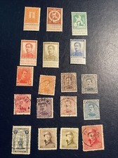 Belgium 1910s Various 18 Stamps ( 9 MLH,9 Used LH), F/VF, See Photos picture