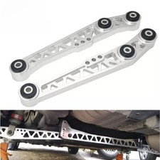 Silver Pair Rear Lower Control Arm for 88-95 Honda Civic CRX 94-01 Acura Integra picture