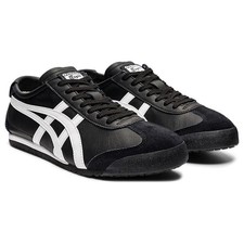  New Authentic Onitsuka Tiger Mexico 66 BLACK WHITE 1183C102-001 picture