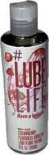 8 oz. Water Based Strawberry Flavored Personal Lubricant Oral Sex Lube picture
