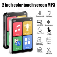 Portable MP4 MP3 Player Bluetooth 5.0 Touch Screen Lossless HIFI Music FM Radio picture