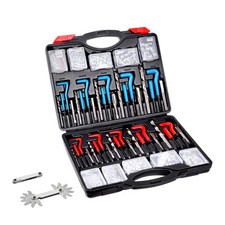 VEVOR Helicoil Thread Repair Kit 338-Piece SAE and Metric Rethreading Tool Kit picture
