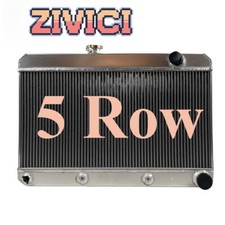 5 Row For 1961-1963 Pontiac Tempest 3.2L 3.5L 5.3L 6.4L L4 V8 Aluminum Radiator picture