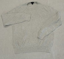 J. Crew Men’s Cotton Crewneck Sweater In Garter Stitch Size M picture
