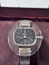 MCM Modernist Royal Dynasty Lucite Lady  17 Jewel  Mechanical Wristwatch UT 28A picture