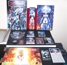 Empress Death Epitaph for Humanity #1 Swag Lot Lady Death Cards Prints Sticker picture