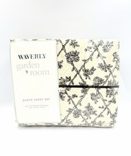 Waverly Garden Room WELLINGTON Queen Sheet Set New Old Stock Made USA picture