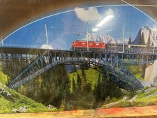 HO FALLER BIETSCHTAL BRIDGE U.S. SELLER. KIT FACTORY WRAPPED/GERMAN MADE   picture