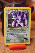 Giovanni's Nidoking 7/132 Gym Challenge Holo picture