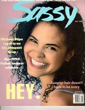 SASSY magazine JULY 1990 Michael Stipe Young CHANDRA NORTH Super RARE picture