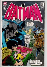 BATMAN #222 (1970) FN ICONIC DEATH BEATLES COVER GLOSSY picture