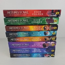 Artemis Fowl Eoin Colfer - Complete 1-8 8x Paperback Book Bundle Collection Set picture