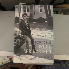 Born to Run.  Bruce Springsteen.  1st HC Ptg. S & S 2016. Fine Unread picture