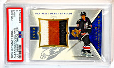 2005 UD Ultimate Collection Alex Ovechkin RC 3-Color Patch Threads /250 PSA 9 picture