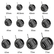 1PC 37～95mm Front Lens Cap Cover Center Pinch Snap On For Nikon Sony Pentax picture
