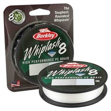 Berkley New Whiplash 8 Carrier Crystal Braided Fishing Saltwater Spinning Line picture