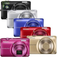 Nikon COOLPIX S6300 Digital Camera 10x Optical Zoom with Accessories Auto Focus picture