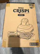 Ninja Crispi Portable Air Fryer Stone 1500W w/ 4qt & 2.5qt  6 cup Containers picture