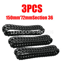 3PCS Rubber Track 150*72*36 For Mini Skid Steer Loader KBT23 KRT23 KTT23 YSRT14 picture