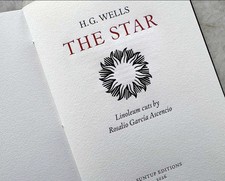 H.G. Wells THE STAR Suntup Short Story Series LETTERPRESS Chap ONLY 400 SOLD OUT picture
