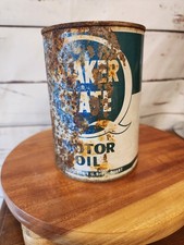 Vintage Quaker State Motor Oil Can Quart empty picture