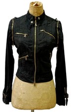 Vintage GUESS Jean PUNK Jacket original NEW YORK ( 2002 ) VERY RARE picture
