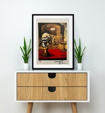 Salvador Dali, Original Hand-signed Lithograph with COA & Appraisal of $3,500 picture