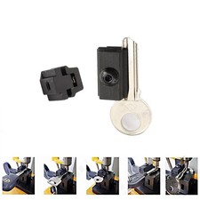 1Set Key Clamp Vertical Fixture Auxiliary Tooth Opening Locksmith Double-side picture