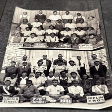 1940 1941 Joplin MO All African American Class Photo Lincoln 5-8 School Antique picture
