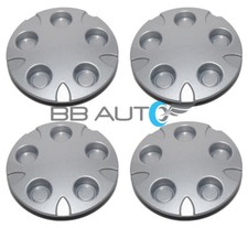 NEW 1999-2004 CHEVROLET S10 BLAZER XTREME WHEEL HUB CENTER CAPS SET SILVER picture
