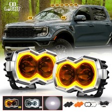 NOVSIGHT Halo Series 4.5 Inch LED Work Pods Light Spot Beam Offroad Driving Lamp picture