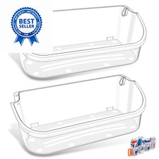 [2 PACK] UPGRADED 240356402 Refrigerator Door Bin 240356402 door bin 2 PACK picture