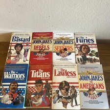 Kent Family Chronicles Complete Set 8 John Jakes Paperbacks Volumes 1-8 Books picture