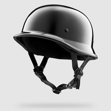 Micro DOT Mayhem German Style Motorcycle Helmet picture