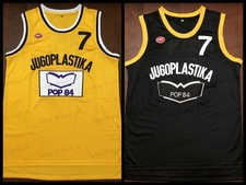 NEW Toni Kukoc #7 Jugoplastika POP 84 Yugoslavia Basketball Jersey Stitched picture