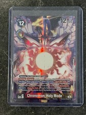 Bandai Digimon Card Game Chronomon: Holy Mode Alt Art Foil EN SR* BT26-016 picture