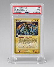 PSA 9 Deoxys Pokémon Card 6/110 ex Holon Phantoms 2006 Delta Species Holo picture