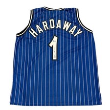 Anfernee Penny Hardaway Signed Orlando Magic Custom Jersey Beckett Wit BAS COA picture
