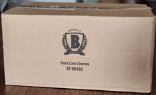30000 Beckett Shield THICK Penny Soft Sleeves Like Ultra Pro BCW Sealed Case 130 picture