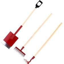 3 Pcs Dollhouse Tool Set Gardening Toys Miniature Working Accessories picture